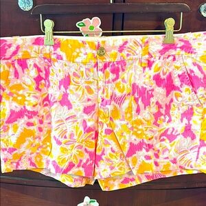 LILLY PULITZER Callahan Short Kir Royal Pink Ooh La La